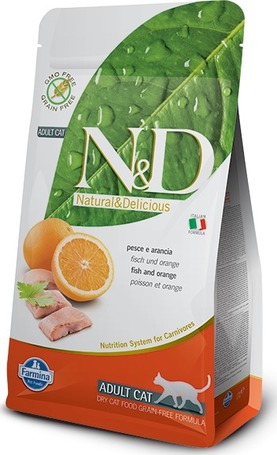 N&D Cat Ocean Adult Hering & Orange | Halas és narancsos macskaeledel