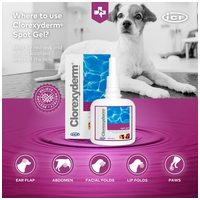 Clorexyderm Spot Gel - Antiszeptikus bőrvédő gél kutyáknak és macskáknak #7