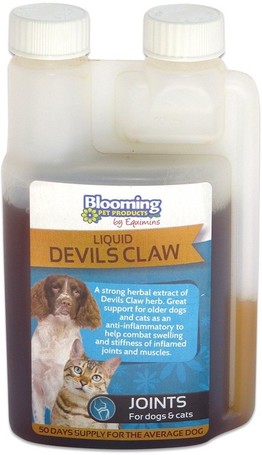 Blooming Pets Devils Claw Herbal Extract - Ördögcsáklya oldat kutyáknak és macskáknak