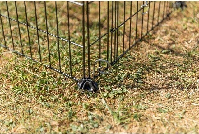 Trixie țarc exterior cu acoperiș pentru iepuri - zoom