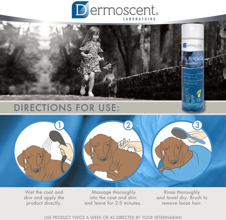Dermoscent EFA Physio Shampoo kutyáknak és macskáknak