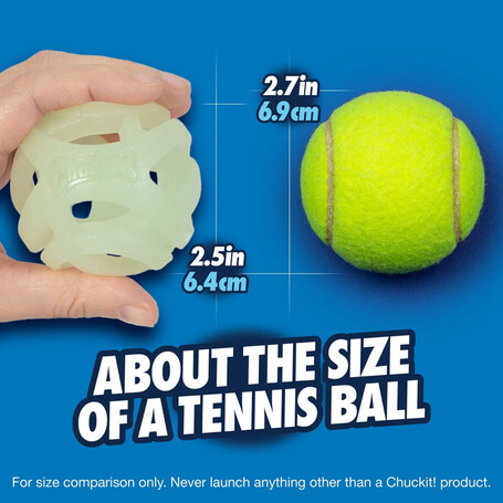 Chuckit! Max Glow Air Fetch Ball pakk