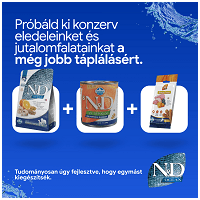 N&D Dog Ocean Adult Medium & Maxi Codfish & Orange | Tőkehalas és narancsos kutyaeledel #9