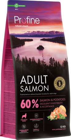 Profine Adult Salmon & Potatoes | Hipoallergén felnőtt kutyatáp lazachússal és burgonyával