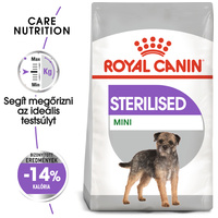 Royal Canin Mini Sterilised - Száraz táp ivartalanított, kistestű felnőtt kutyák részére