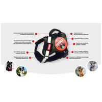 Yutipet RnD párnázott biztonsági kutyahám (Kék) #2