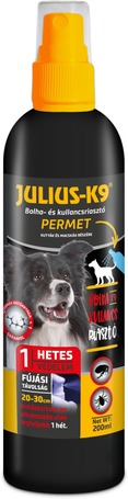 Julius-K9 kullancs- és bolhariasztó permet kutyáknak