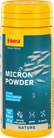 Sera Micron Powder porfinomságú növendékhal eledel