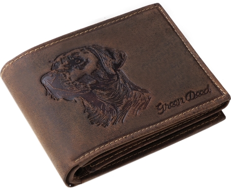 GreenDeed kutyás bőr pénztárca