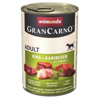 Animonda GranCarno Adult conservă cu vită, iepure și condimente verzi