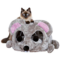 Trixie egér formájú kaparófa odúval #11