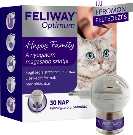 Feliway Optimum nyugtató hatású párologtató macskáknak