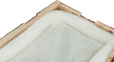 Trixie Tilde párnázott tetős faházikó nyulaknak, tengerimalacoknak