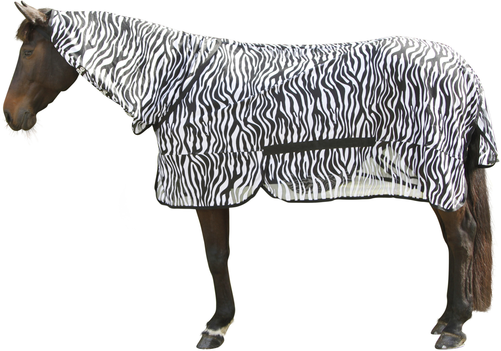 Covalliero RugBe Zebra pătură de protecție împotriva muștelor - zoom