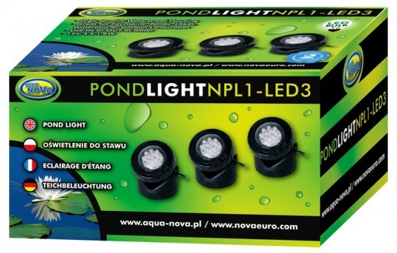 Aqua Nova NPL1-LED3 lampa LED impermeabila - zoom