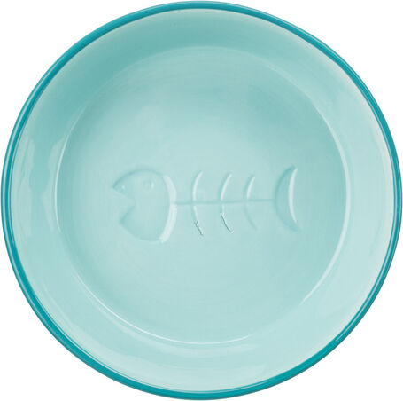 Trixie halcsont mintás kerámia tál macskáknak