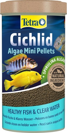 Tetra Cichlid Algae Mini sügértáp