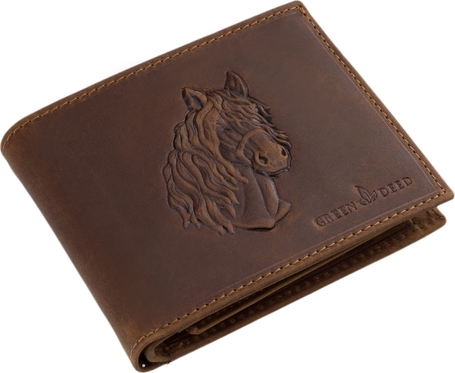 GreenDeed lovas bőr pénztárca