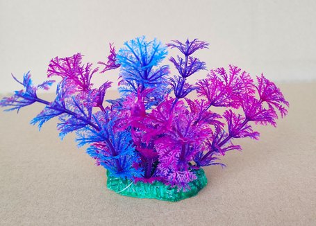 Alacsony lila és kék ambulia akváriumi műnövény