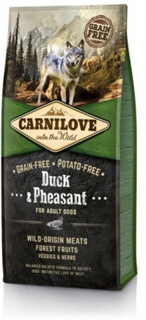 CarniLove Adult Duck & Pheasant - Kacsahúsos és fácános felnőtt kutyatáp