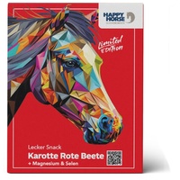 Happy Horse Lecker Snack Karotte Rote Beete + Magnesium & Selen - Biscuiți cu morcovi și sfeclă roșie + Magneziu & Seleniu