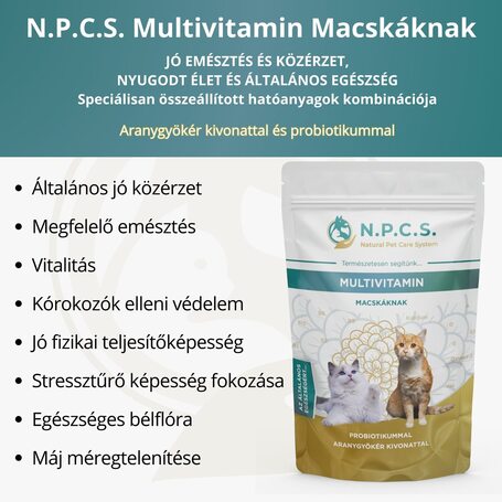 N.P.C.S. Multivitamin macskáknak