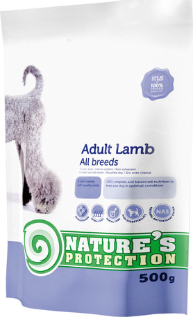 Nature's Protection Dog Adult Lamb | Bárányhúsos táp felnőtt kutyáknak