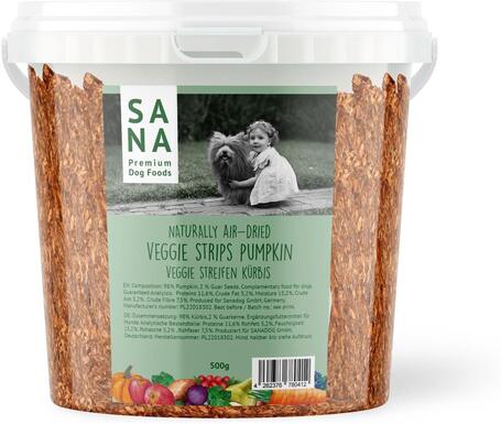 Sanadog Veggie Strips Pumpkin