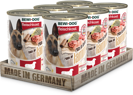 Bewi-Dog bárány színhúsban gazdag konzerves eledel kutyáknak