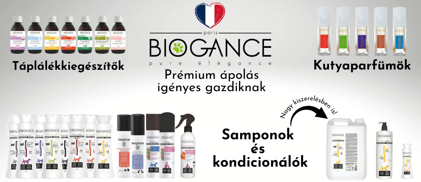 Biogance prémium kisállatkozmetikumok