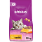 Whiskas - Hrană uscată pentru pisici adulte, cu pui şi legume