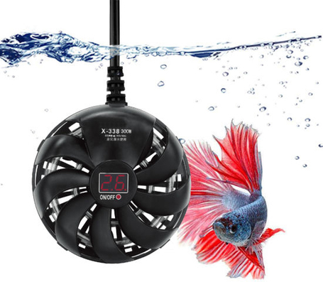 Circular X-338 digitális mini akvárium fűtő kis akváriumokba, víziteknős terráriumokba