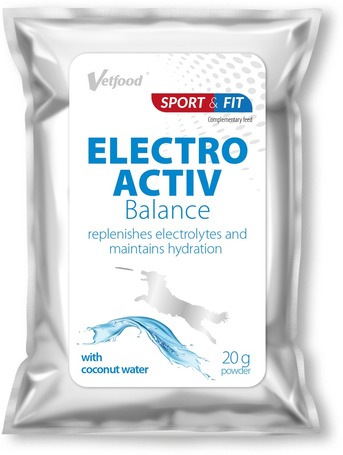 VetFood ElectroActiv Balance - Az elektrolitháztartás egyensúlyának fenntartásáért kutyáknak és macskáknak