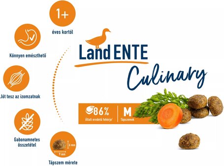 Happy Cat Culinary Adult Ente | Könnyen emészthető gabonamentes macskatáp kacsahúsból készítve