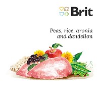 Brit Fresh Turkey with Pea Adult Fit & Slim | Diétás eledel friss pulykahússal és borsóval #3