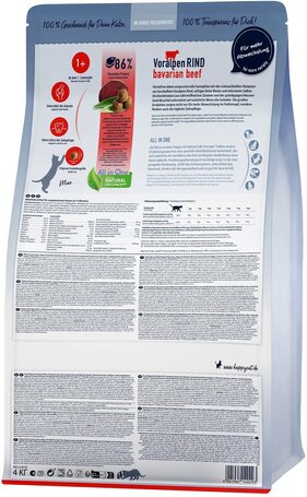 Happy Cat Culinary Adult Voralpen-Rind macskatáp Németországból