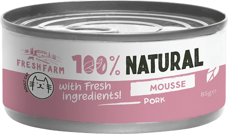 Fresh Farm Natural sertéshúsos mousse felnőtt macskáknak