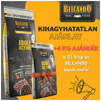 +4 kg AJÁNDÉK Belcando a 22,5 kg-os zsákok mellé – számold ki, mennyit spórolsz! (Ingyenes szállítással)