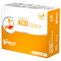 VetFood ACID Balance capsule pentru protejarea stomacului la câini și pisici