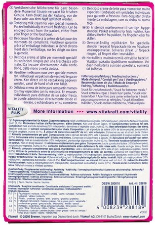 Vitakraft Milky Melody tejszínes jutalomfalat taurinnal macskáknak