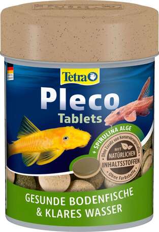 Tetra Pleco Tablets díszhal táptabletta növényevőknek