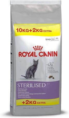 Royal Canin Sterilised - Ivartalanított felnőtt macska száraz táp 12 + 2 kg grátiszz Royal Canin Sterilised - Ivartalanított felnőtt macska száraz táp 12 + 2 kg grátiszz