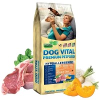 Dog Vital hrană hipoalergenică cu miel 12+2 kg