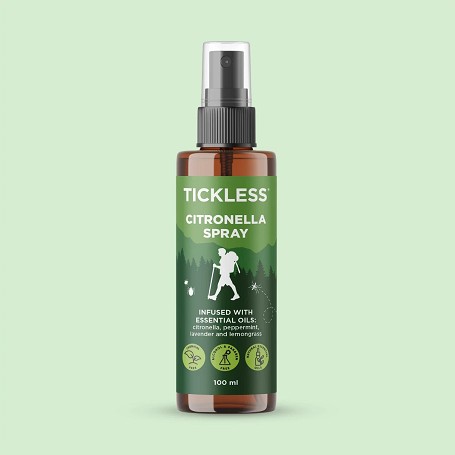 Tickless természetes citronella kullancs- és szúnyogriasztó spray gazdiknak 100 ml