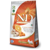 N&D Dog Ocean Adult Mini sütőtök, tőkehal & narancs | Kistestű felnőtt kutyák részére #2