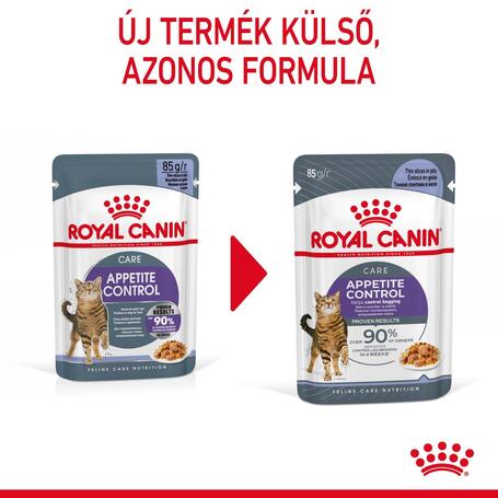 Royal Canin Appetite Control Care - Zselés nedves táp felnőtt macskák részére az étvágy szabályozásának segítésére