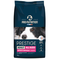 Pro-Nutrition Prestige Adult All Sizes Exigent Lamb & Rice | Hrană recomandată pentru câini pretențioși și mofturoși, cu miel și orez
