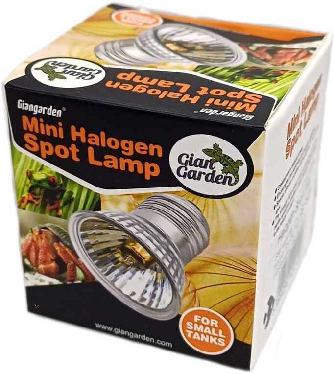 Giangarden Mini Halogen Spot Lamp bec terariu
