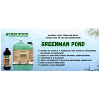 Greenman Pond tóápoló - Természetes megoldás algásodás ellen!