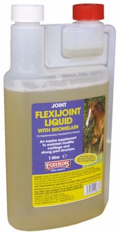Equimins Flexijoint Liquid - Lichid de susținere a articulațiilor cu bromelaină pentru cai